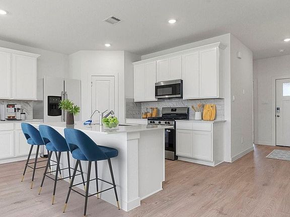 All brand new stainless steel appliances included!