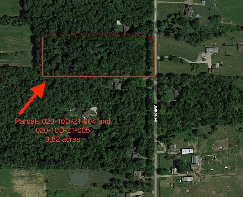 Parcels 005 and 004 combined