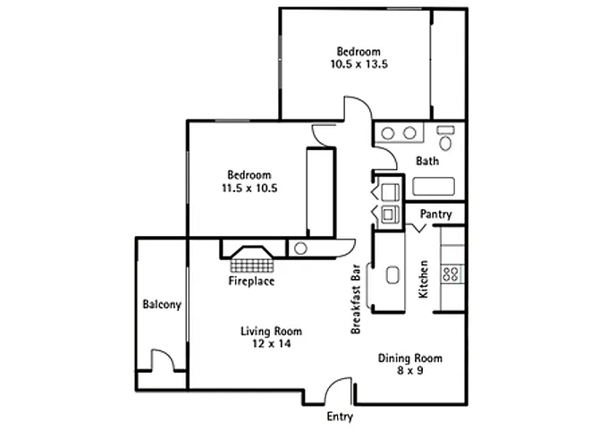 Floor plan Pine