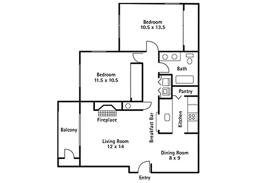 Floor plan Pine