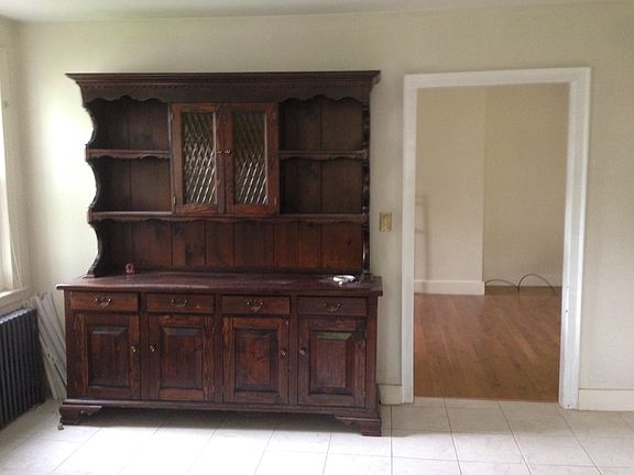 Cabinet comes with house