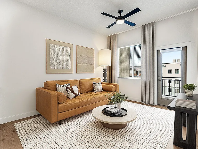 Current Apartments 1 Bedroom Living Room in Murray, Utah