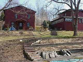 Backyard View w/gardens