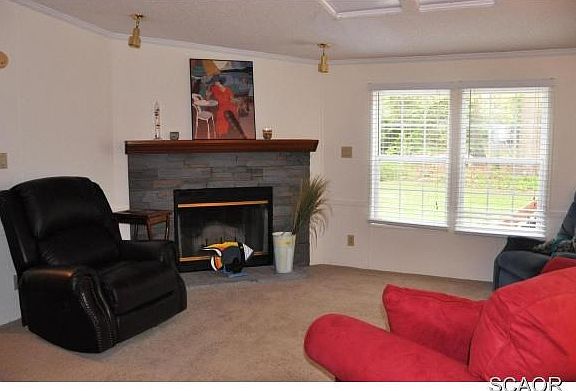 Family Room Wood Burning FP