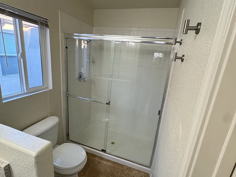 Primary bathroom.