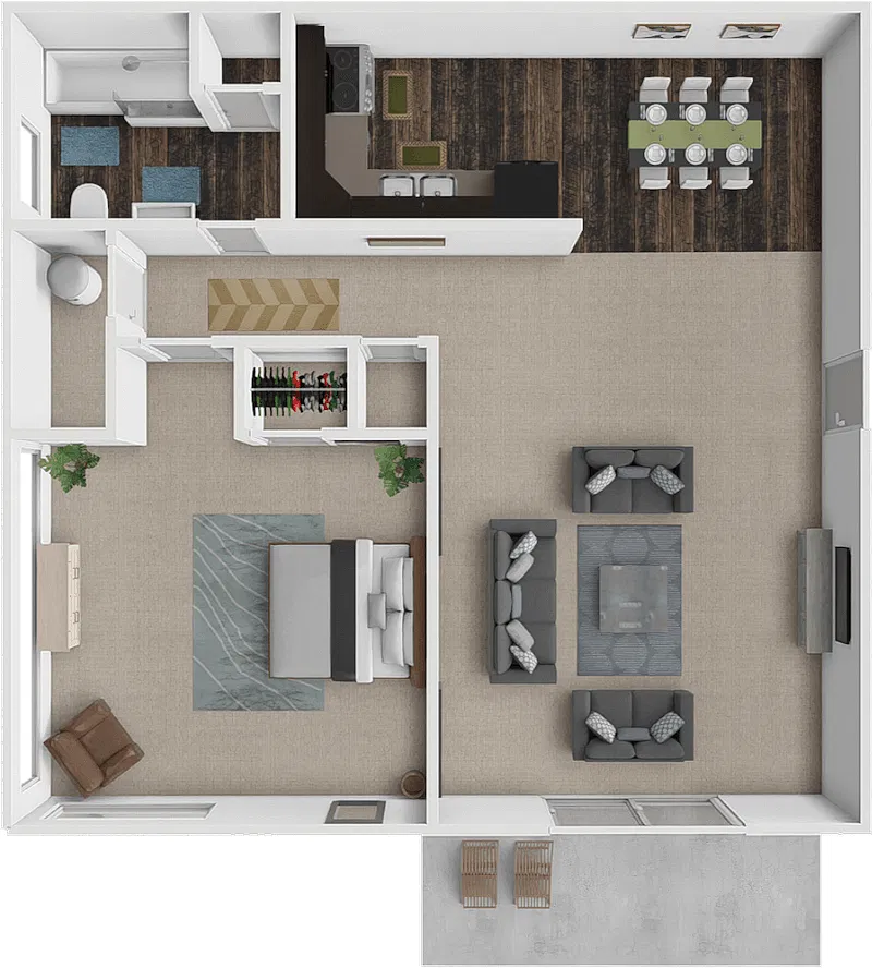 Floor plan The Elm