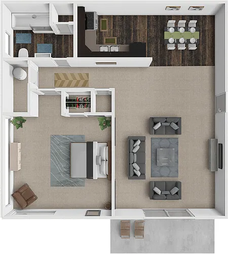 Floor plan The Elm