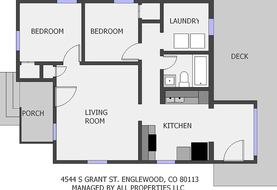 2 bed, 776 sqft, $2,100 — Photo 2