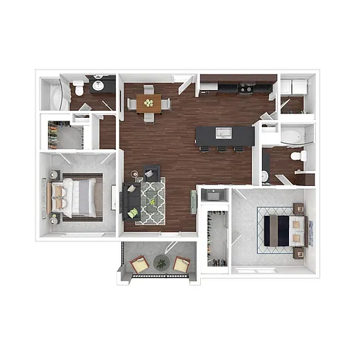 Floor plan Whitewater I