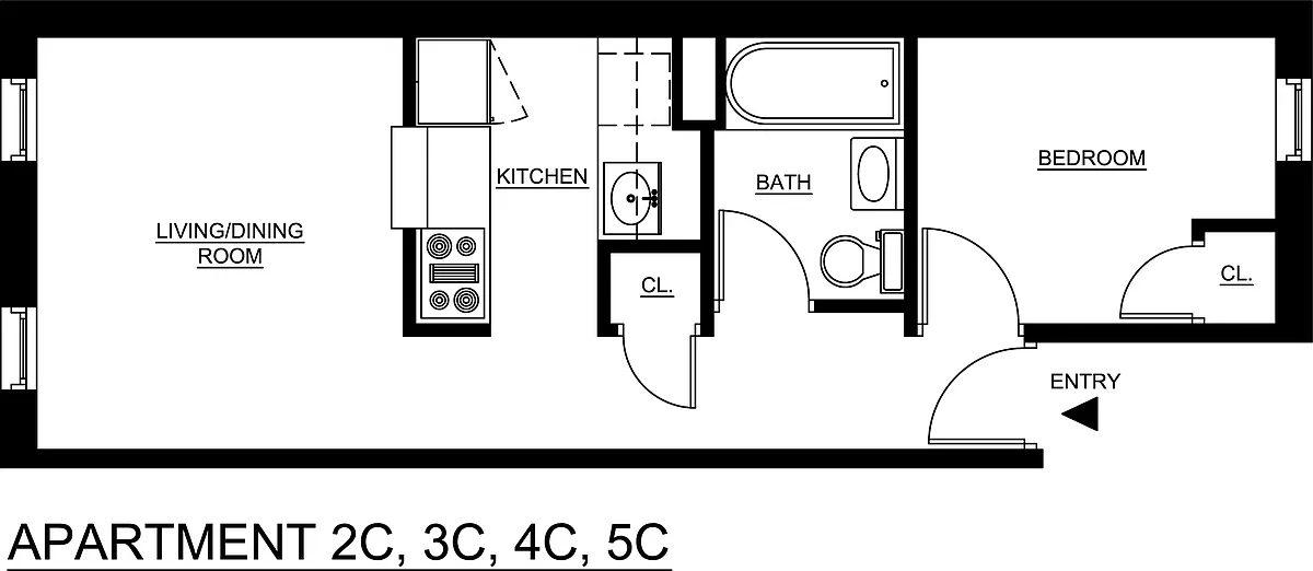 Building Photo - 426 W 49th St #4C