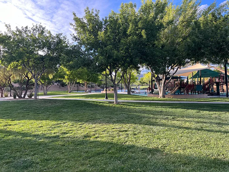 Nearby playground