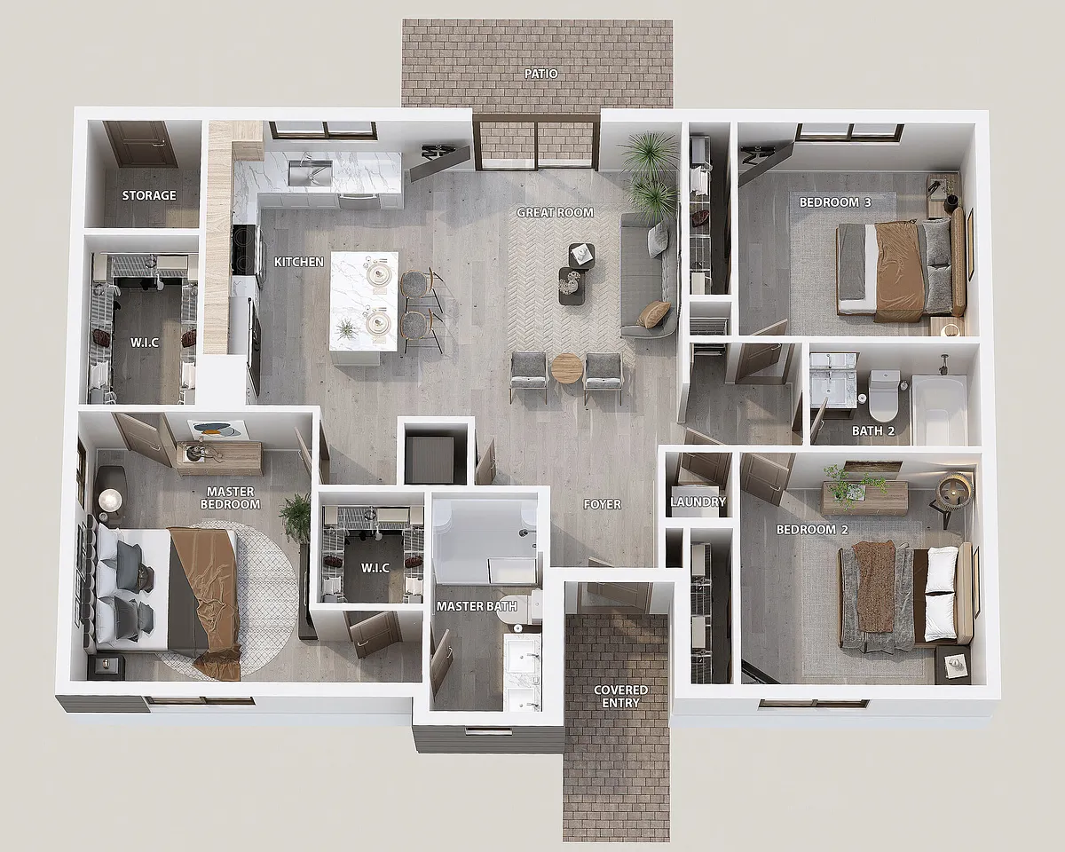 Floor plan Cedar