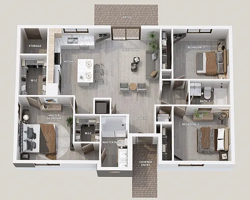 Floor plan Cedar
