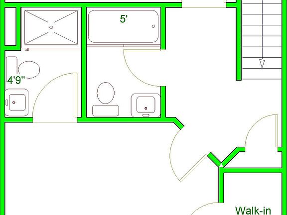 Second Level Floor Plan