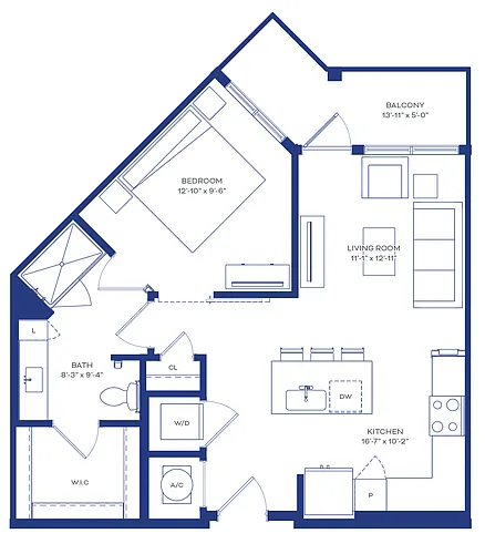 Floor plan The Eureka Springs