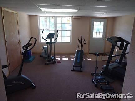 Full finished walk-out basement
						:
						This area has a large walk-in storage room