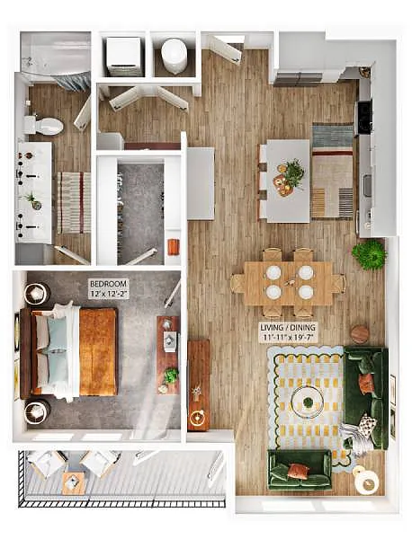 Floor plan A7