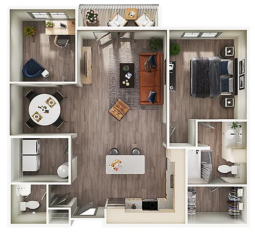 Floor plan Diamond