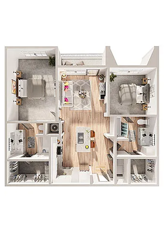 Floor plan B1