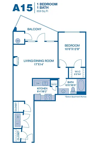Floor plan A15