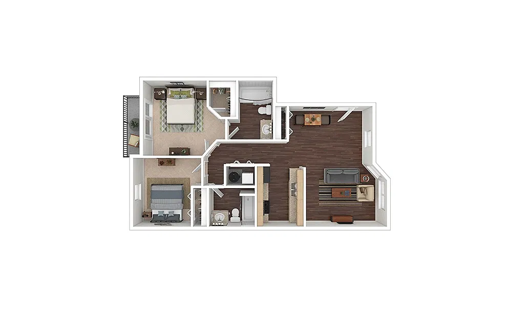 Floor plan Khaki - Classic