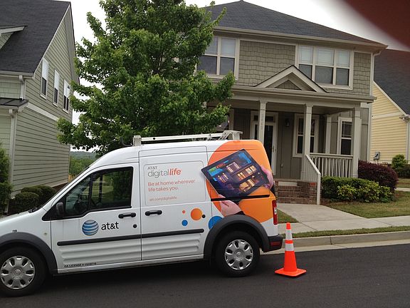 AT&T Digital Life Installed