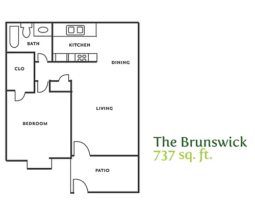 Floor plan THE BRUNSWICK