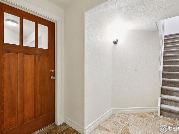 Owners & Tenant will share a back mudroom entrance at the top of the steps, then the stairs take you to your own private door & mudroom area pictured here. Door now has a coded keyless entry lock.