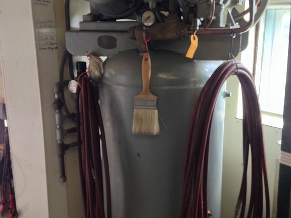 two-stage air compressor