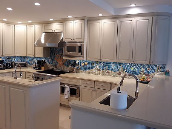 Newly remodeled kitchen 