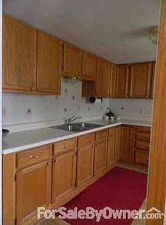 Lots of cabinets and counter space