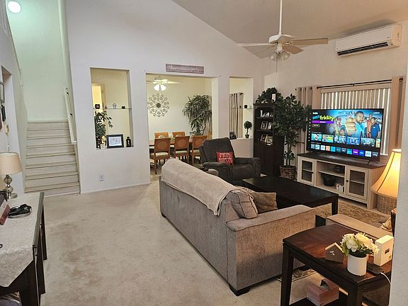 Living room view from entry