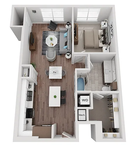 Floor plan A07