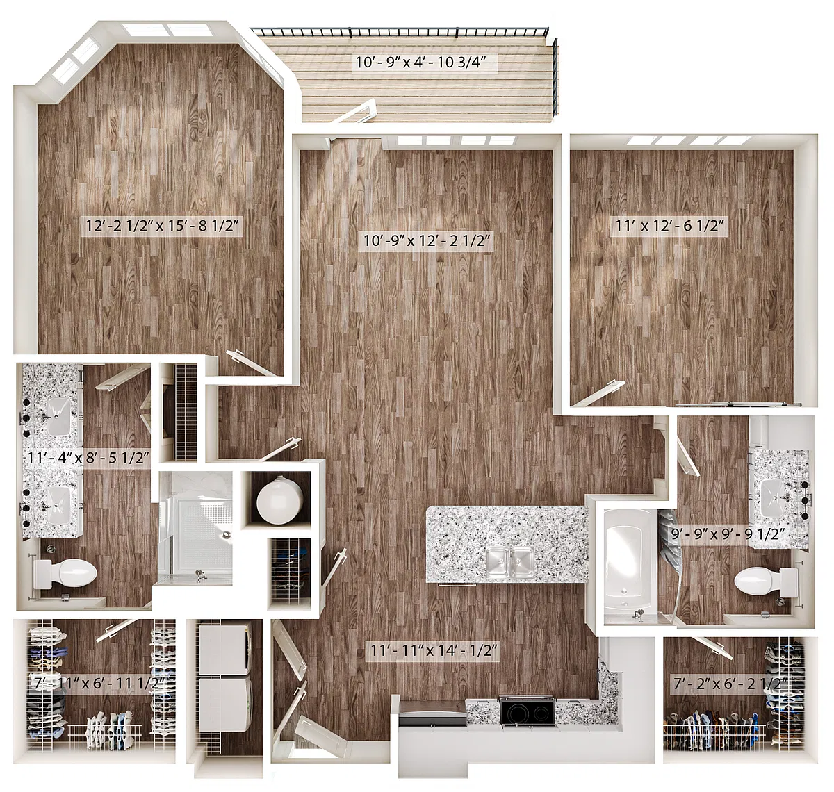 Floor plan 2/2 Resevoir