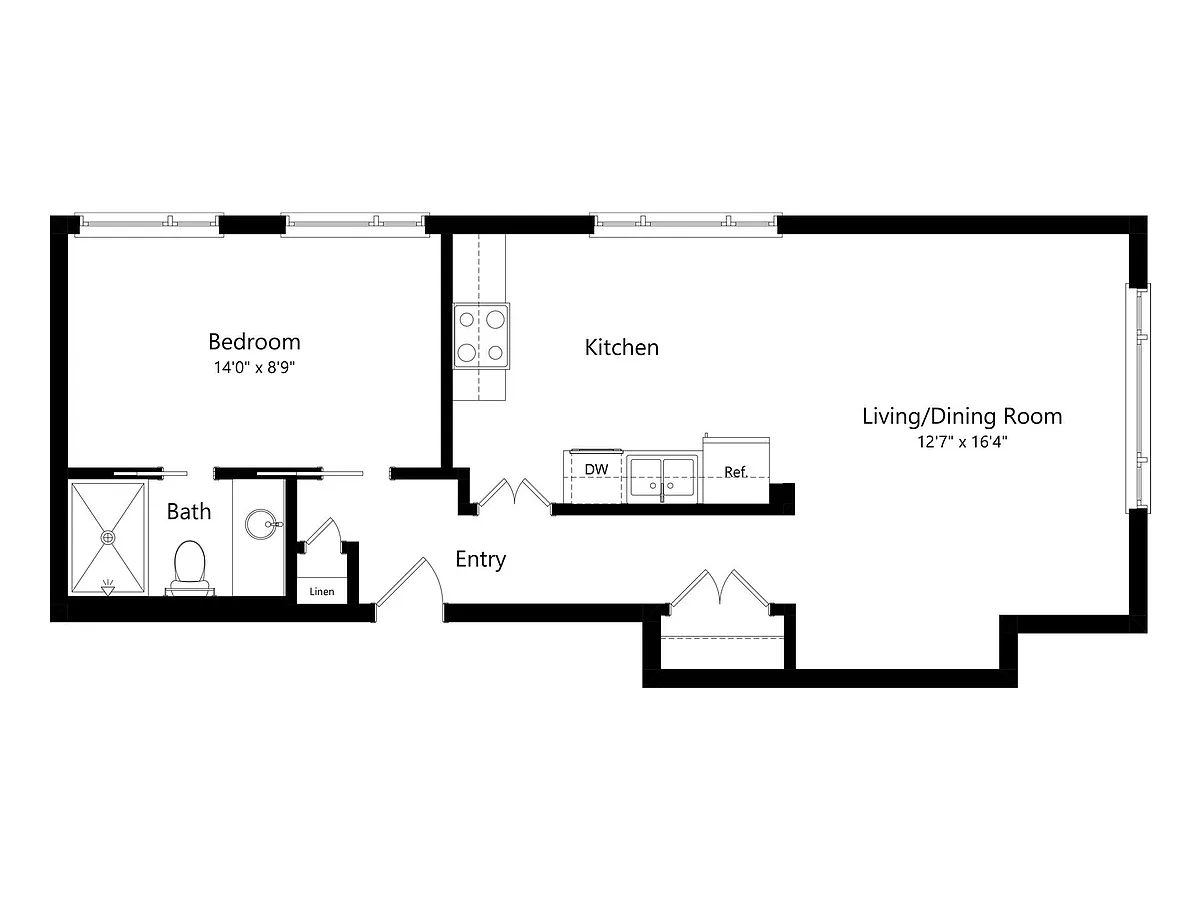Floor plan Jones