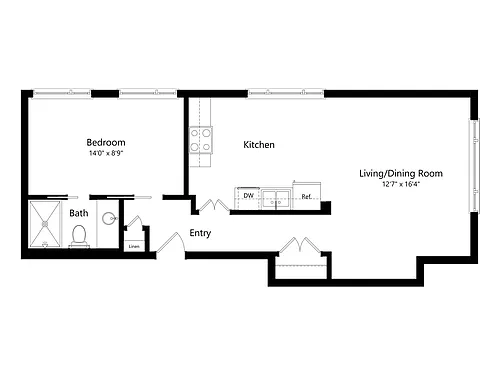 Floor plan Jones