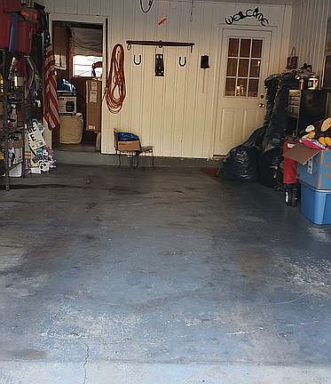Garage and storage room