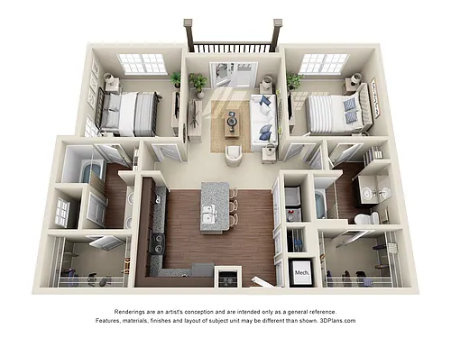 Floor plan B2