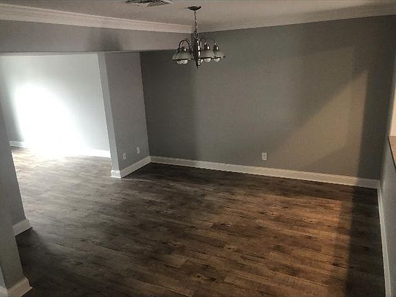 Dining room open to kitchen and living room