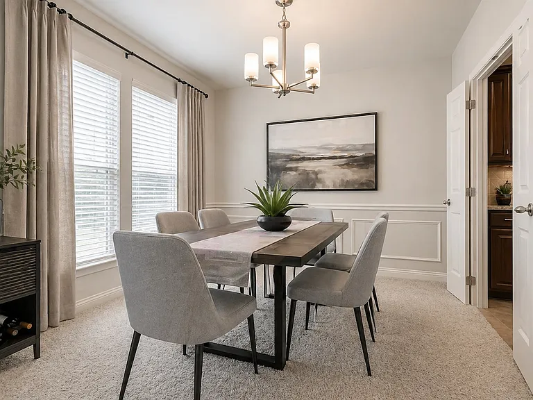 Virtually staged for illustrative purposes. Furniture and decor not included.