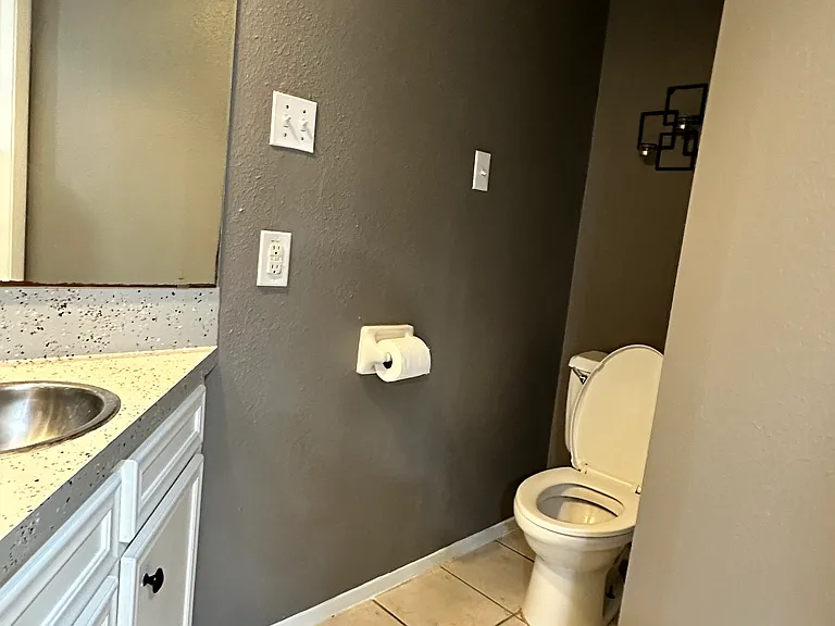 Half Bath on 1st Floor