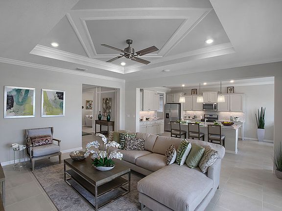 On Top of the World Communities Ocala FL Floor plans Beaumont Living room