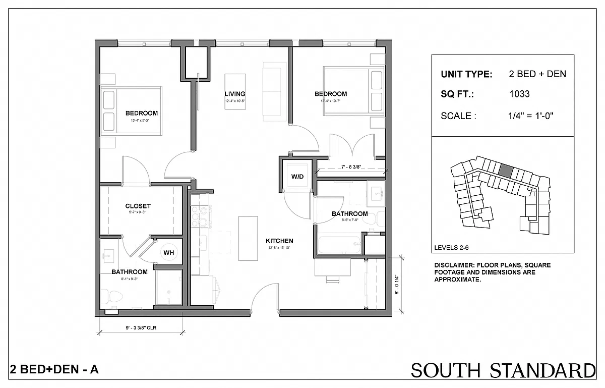 Floor plan 2DA