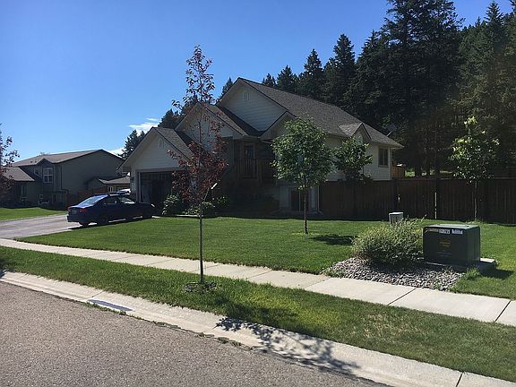 New landscaping in the front
