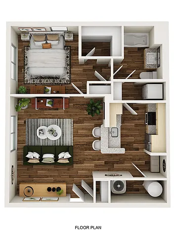 Floor plan 1B1B