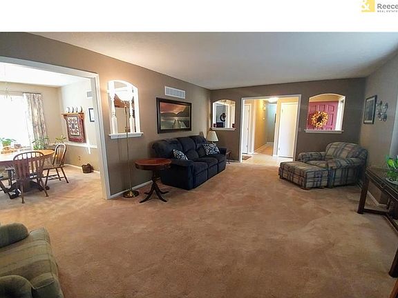 Large living room open to Dining room.