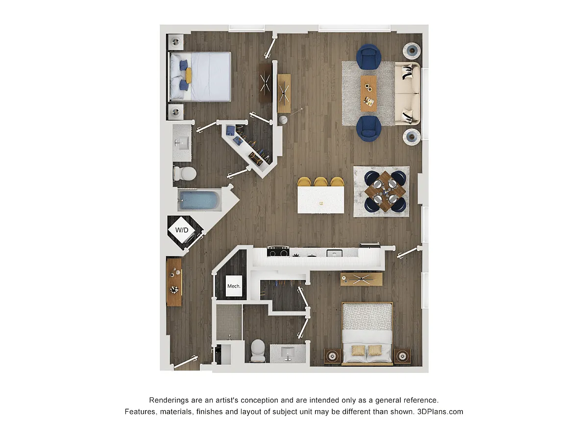 Floor plan B17