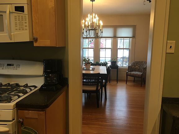 View dining rm from kitchen