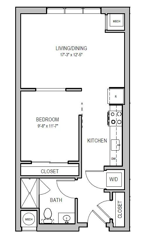 Floor plan A23