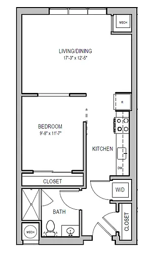 Floor plan A23